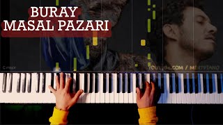 MASAL PAZARI  BURAY piano cover [upl. by Dric357]