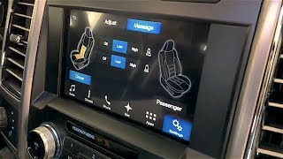 Massaging Heated and Cooled Ford F150 Seats [upl. by Flem]