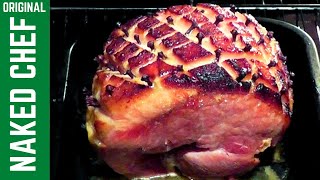 Christmas ROAST GAMMON  Honey amp Mustard  How to cook recipe [upl. by Hiamerej]