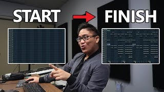 MAKING AN ENTIRE BEAT FROM START TO FINISH IN FL STUDIO Full Beatmaking Process [upl. by Orutra360]