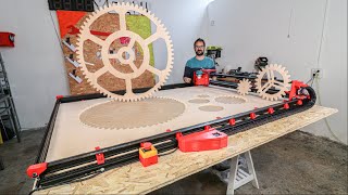 LARGE 3D PRINTED CNC FROM SCRATCH [upl. by Meneau]