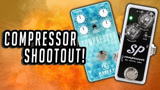 Keeley Compressor Plus vs Xotic SP Compressor  Effects Pedal Shootout [upl. by Une851]