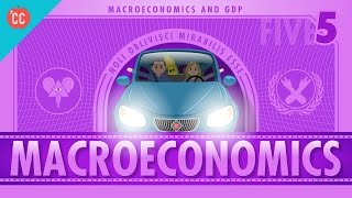 Macroeconomics Crash Course Economics 5 [upl. by Ahsropal]