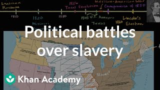 Slavery and Missouri Compromise in early 1800s  US History  Khan Academy [upl. by Eigna113]