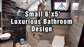 6x5 small bathroom design and setting  luxurious Bathroom in small area  6x5 bathroom ideas [upl. by Anema]