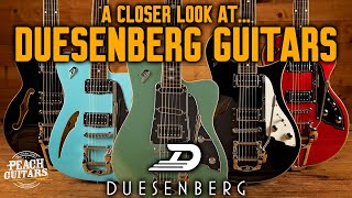 A Closer Look AtDuesenberg Guitars [upl. by Einnahc]