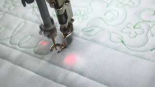 FreeMotion Quilting Ideas Simple Sashing Designs [upl. by Oreves248]