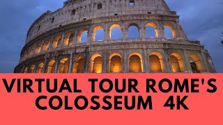 Rome Colosseum Virtual Tour with Roman Guide [upl. by Anailuy828]