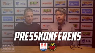 Presskonferens Timrå IK  Luleå Hockey [upl. by Josi681]