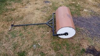 Walec do trawnika DIY  Lawn roller DIY [upl. by Ahsimac504]