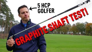 Can A 5 Handicapper Use Graphite Shafts Golf Monthly Test [upl. by Santiago301]