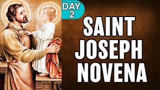 St Joseph Novena Day 2  St Joseph Novena  Never Fails [upl. by Ahsirtak]