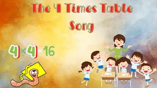 The 4 Times Table Song Multiplying by 4  Silly School Songs [upl. by Licastro]