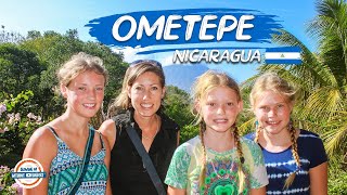 Ometepe Nicaragua  One Island Two Volcanoes  90 Countries with 3 Kids [upl. by Nanette]