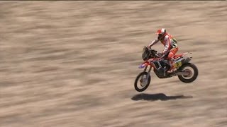 Paulo Gonçalves  Crash  Dakar 216 ᴴᴰ [upl. by Couhp]