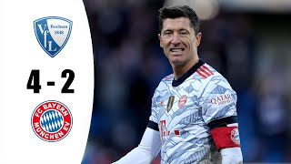 Bochum vs Bayern Munich 42 Highlights  Bundesliga  20212022 [upl. by Obnukotalo]