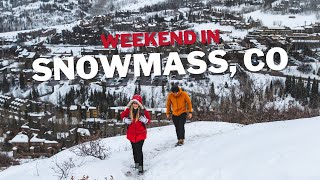 ULTIMATE WINTER GUIDE TO SNOWMASS COLORADO  Adventure Vlog  The Lovers Passport [upl. by Yddeg35]