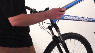 Diamondback Tech Threadless Headset Adjustment [upl. by Hoffmann617]