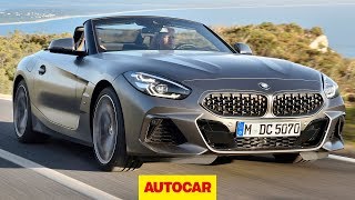 2019 BMW Z4 review  Better than a Boxster to drive  Autocar [upl. by Ariajaj]