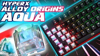 HyperX Alloy Origins AQUA TACTILE Switches Surprisingly Smooth [upl. by Aimee]