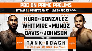 Tank vs Roach FIGHT NIGHT PRELIMS  TankRoach [upl. by Burnsed]