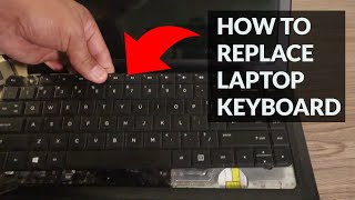 Laptop Keyboard Replacement Guide  Easy amp Fast [upl. by Jem]