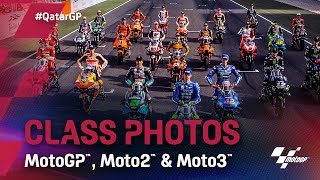 LIVE MotoGP Moto2 and Moto3 class photos from Qatar [upl. by Felise]