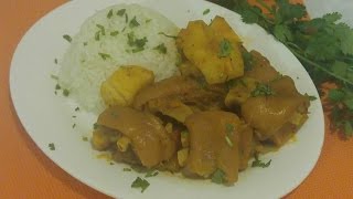 Pig Feet Stew Patitas Puerto Rican Style  Episode 115 [upl. by Allenotna]