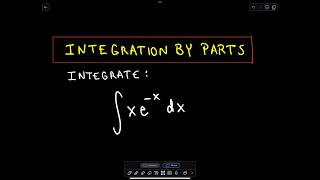 ❖ Integration by Parts Made Easy ❖ [upl. by Dar806]