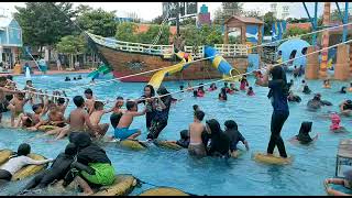 Berenang di kolam renang Jatim Park 1 Malang jatimpark [upl. by Enilekcaj326]