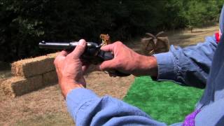 How to Grip a Single Action Revolver  Cowboy Action Shooting [upl. by Nosidam]