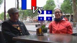 French in Quebec vs France interview en français with subtitles accent attitude history curses [upl. by Enwad]