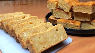 BREAD PUDDING Pinoy Style Leftover Bread Recipe [upl. by Barr]