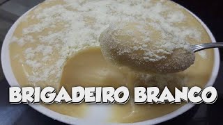 RECEITA FÁCIL BRIGADEIRO BRANCO  SEM LEITE CONDENSADO COM APENAS 2 INGREDIENTES [upl. by Yarw641]