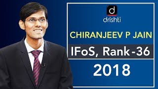 Mock Interview  Chiranjeev P Jain  IFoS  2018 Rank36 [upl. by Junina170]