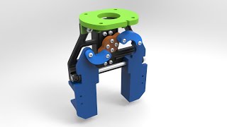 Robot Gripper  3D Print Project Build [upl. by Gwenette]