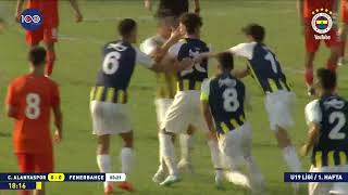 Maç Özeti Corendon Alanyaspor  Fenerbahçe  U19 [upl. by Chic]