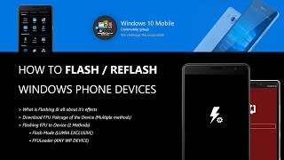 How to FlashDowngrade Windows Phones LUMIA amp OTHEROEM [upl. by Rorrys734]