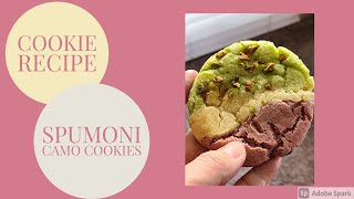 Cookie Recipe  Spumoni Camo Cookie [upl. by Assele87]