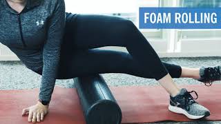 IT Band Stretches  Foam Rolling [upl. by Micah]