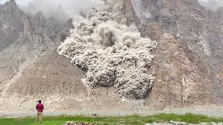 10 Terrifying Landslides Caught On Camera [upl. by Ssew786]