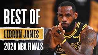 LeBrons Best Plays From The 2020 NBA Finals 🏆 [upl. by Ycrep582]