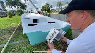 HOW TO BUILD A FIBERGLASS BOAT IN YOUR BACKYARD Start to Finish [upl. by Aicetal297]