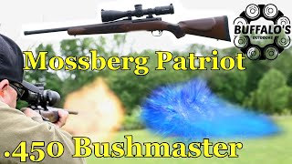 Mossberg Patriot in 450 Bushmaster [upl. by Akemaj285]