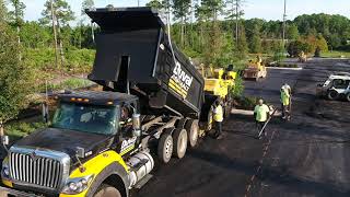 How an Asphalt Paver Works and Keys to a Successful Commercial Paving Project [upl. by Lleda376]