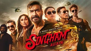 Singham Again Movie in Hindi 2025  Singham Ajay Devgan  Akshay Kumar Tiger Shroff Deepika [upl. by Aicert931]