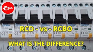 Whats the difference between an RCD and an RCBO  Circuit protection [upl. by Winzler]