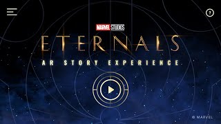 Eternals AR Story Experience  Official Trailer [upl. by Remlap]