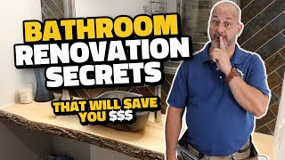 Bathroom Renovation Secrets to Success Without Breaking the Bank [upl. by Lebasiairam250]