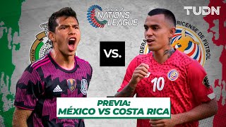 🔴 EN VIVO México vs Costa Rica  Semifinal  CONCACAF Nations League  TUDN [upl. by Frasco]